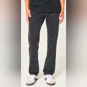 Hollister Men's Washed Black Slim Straight"Jeans